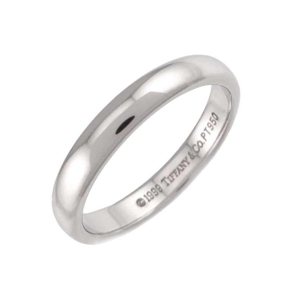 Tiffany & Co. Forever Ring, 3mm wide, Platinum.